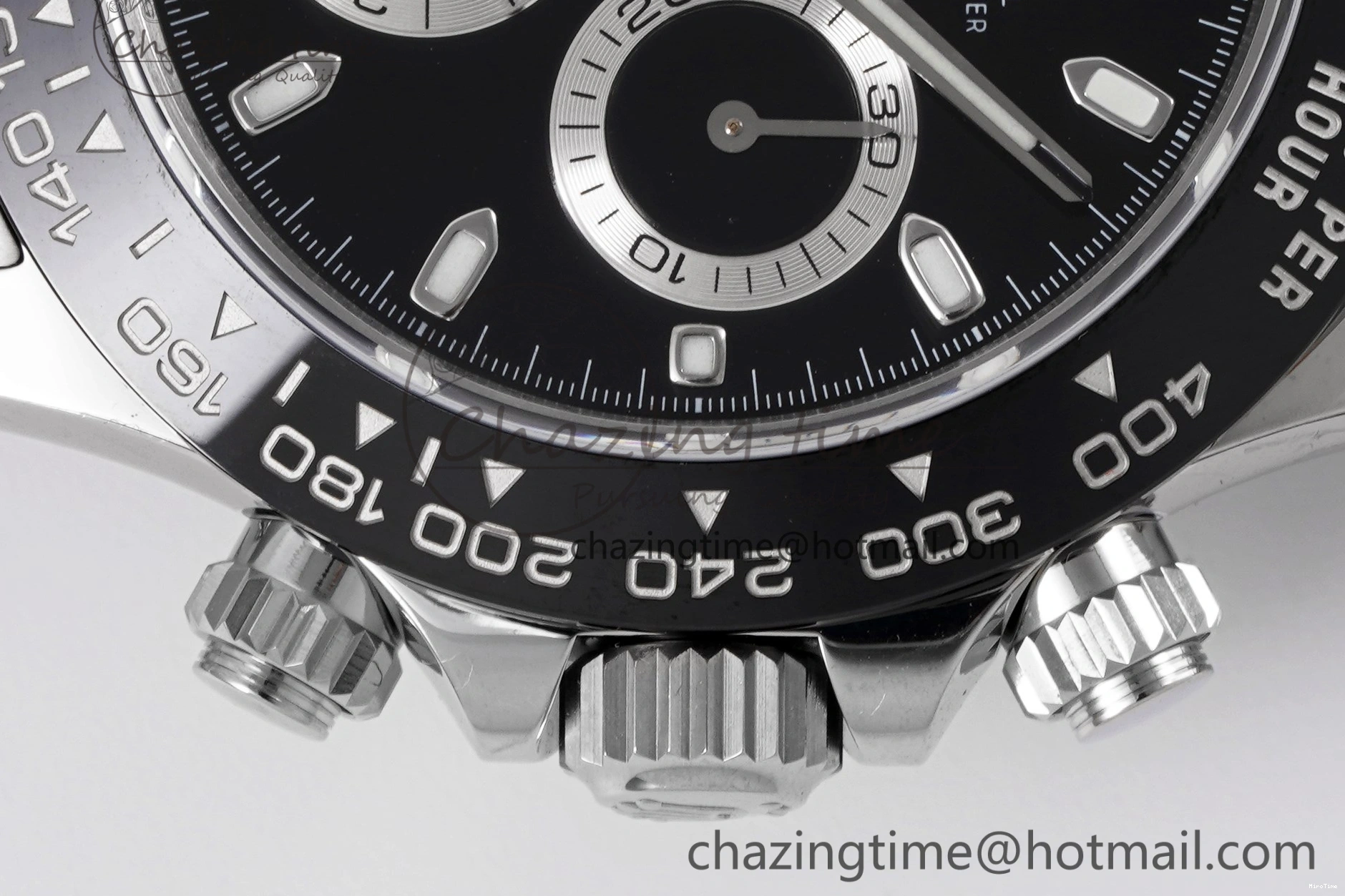MiroTime 0406 SmoothTexture Daytona 116500 KING 1:1 Best Edition Black Dial on SS Bracelet SH 1910